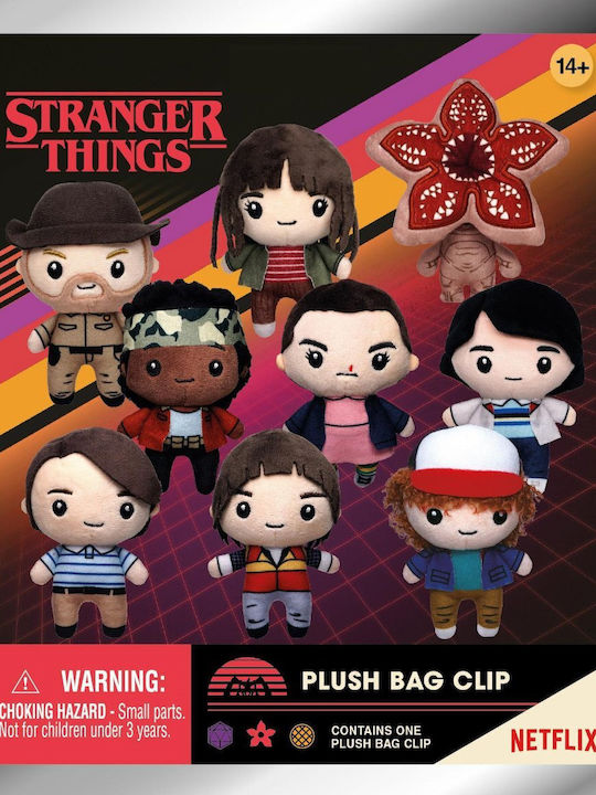 Stranger Things Plush Bag Clip Μπρελόκ Τυχαίο Περιεχόμενο