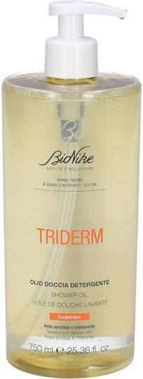 Bionike Triderm Eudermic Хидратиращо Масло за Душ 750 ml