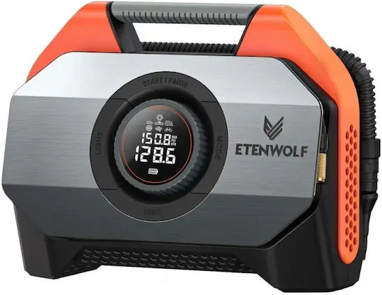 Etenwolf S6 Autoreifenpumpe 160PSI mit Kabel 12V