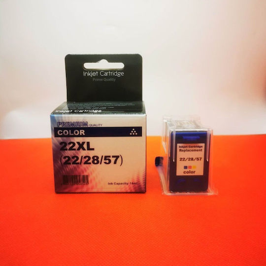 Kompatible Tintenpatrone InkJet HP C9352C C8728 C6657 Mehrfarbig 1 Stück