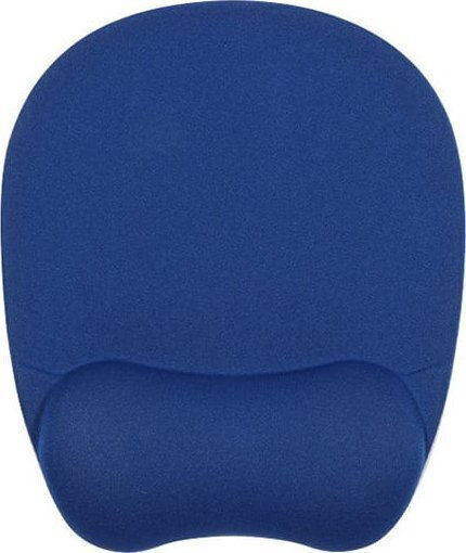 Powerton Pad pentru Mouse (235mm) cu Suport pentru Încheietura Mâinii Albastru WPEPE6-NB