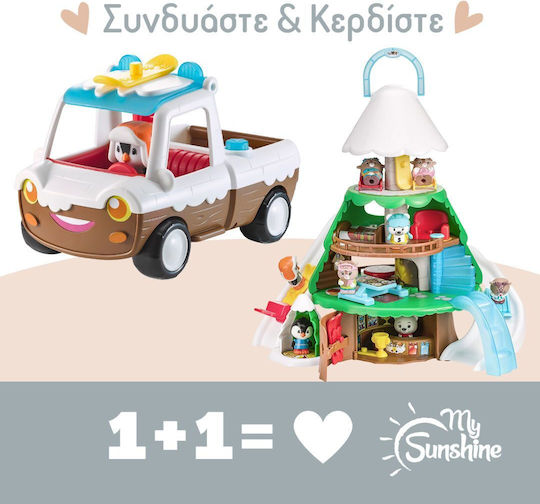 Les Klorofil Miniatur-Spaßspielzeug Für Das Skigebiet