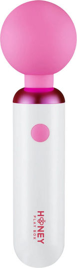 Honey Play Box Vibrator De Masaj 17.6cm Alb