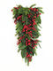 InTheBox Weihnachtskranz Dekoratives Kunststoff Zweigstelle Länge 71cm 2 Stück Grün