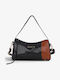 Damen Schultertasche Schwarz