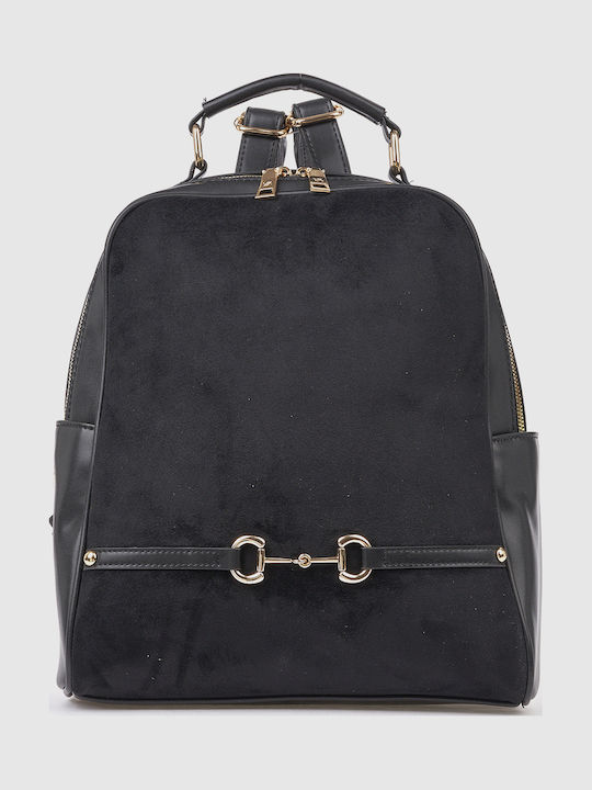 Verde Damentasche Rucksack Schwarz