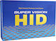 Xenon Car Lighting Kit H7 Can Bus 35W 12V 6000K Cold White