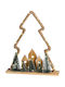 Kaemingk Christmas Illuminated Decorative Carousel Battery 47x40x8cm