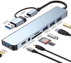 8-Port USB 3.0 Hub with USB-C Connection 8-Port USB 3.0 Hub with USB-C Connection