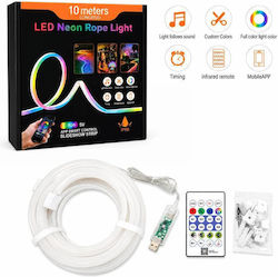 Водоустойчива LED лента 5V RGB 10 м Водоустойчива LED лента 5V RGB 10 м
