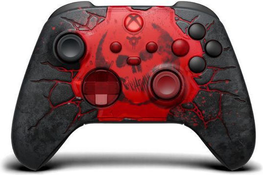 Microsoft Gears Of War: E-day Limited Edition Kabelloser Controller für Android / PC / Xbox One / Xbox-Serie / iOS Schwarz/Rot - Vorbestellung