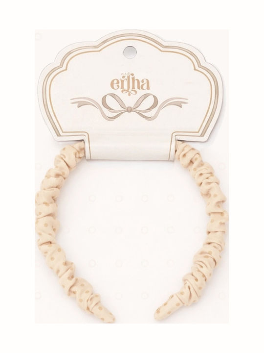 Mrs Ertha Kinder Stirnbänder Beige
