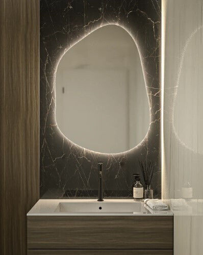 Badezimmerspiegel 65x90cm