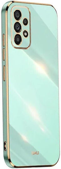 Xinli Straight Калъф Силикон Зелен Мента Samsung Galaxy A23 5G