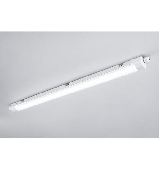 Industrial LED Lighting Batten Rubis 36W White Intec 8031414930708