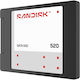 Sandisk 520 SSD 1TB τύπου 2.5'' με σύνδεση SATA III SDSS51100TAB-000G0