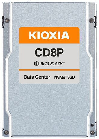 Kioxia CD8P-R SSD 7,7TB Typ 2,5'' mit PCI Express 5.0