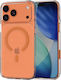 Handyhülle iPhone 18 Pro Max 17 Pro Max Spacecase Klare Magsafe Hart Transparent Magsafe Orange 5905719144203