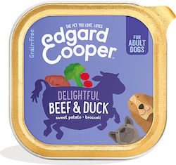 Edgard Cooper Nasses Hundefutter mit Rindfleisch, Ente, Fleisch, Leber, Gemüse, Karotte und Brokkoli ohne Getreide 150g Edgard Cooper Nasses Hundefutter mit Rindfleisch, Ente, Fleisch, Leber, Gemüse, Karotte und Brokkoli ohne Getreide 150g