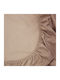 Semi Double Bed Sheet Rubber Hugger 120x200+35 Naf-naf Hue Coblestone