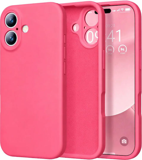Husă din silicon Mobicase Moto G15 4g Fuchsia Tip Back Cover