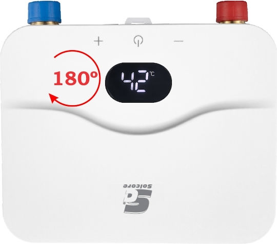 Solcore Montat Pe Perete Inverter Boiler Cu Încălzire Instantanee Central Monofazat 5.5kW