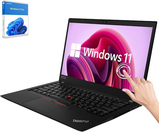 Lenovo ThinkPad T490s Реновирани Клас A 14" Тъчскрийн (Core i7-8665U/32GB/512GB SSD/W11 Pro)