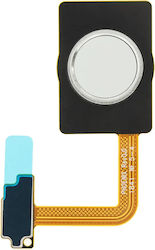Home Button Fingerprint Sensor Flex Cable Lg G7 Thinq Silver