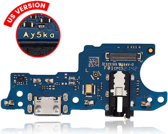 Ladeanschluss Board Kopfhörerbuchse Samsung Galaxy A03 A035 2021 US-Version Aftermarket Plus