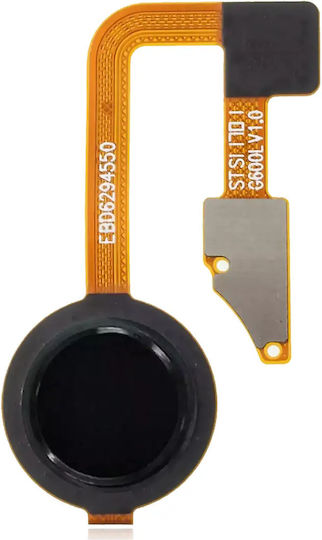 Fingerprint Home Button Sensor & Power Sensor Flex Cable Lg G6 Genuine Oem Astro Black