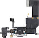 Charging Port Flex Cable Iphone 5c Black