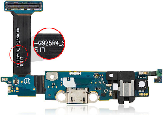Charging Port Flex Cable Samsung Galaxy S6 Edge G925r4 Us Cellular