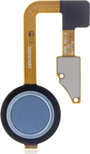 Fingerprint Home Button Sensor & Power Sensor Flex Cable Lg G6 Optical Marine Blue