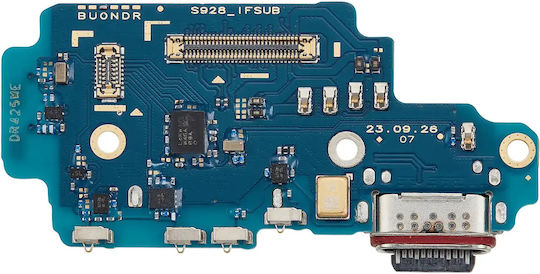 Charging Port Board Sim Card Reader Samsung Galaxy S24 Ultra 5g S9280 Dual Card Version Premium