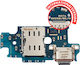 Charging Port Board Sim Card Reader Samsung Galaxy S24 Plus 5g S926b International Version Premium