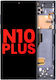 OLED Ersatzbildschirm mit Rahmen Samsung Galaxy Note 10+ 5G Aftermarket Plus Aura Schwarz