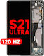 Oled Assembly Frame Samsung Galaxy S21 Ultra 5g Aftermarket Plus 120hz Phantom Black