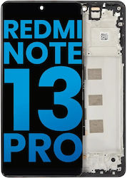 Lcd Assembly Frame Xiaomi Redmi Note 13 Pro 4g Xiaomi Poco M6 Pro 4g Xiaomi Redmi Note 14s Aftermarket Incell Midnight Black