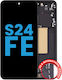 Lcd Assembly Frame Samsung Galaxy S24 Fe 5g Us & International Version Aftermarket Incell Graphite