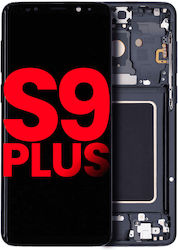 Oled Assembly Frame Samsung Galaxy S9 Plus Aftermarket Plus Midnight Black