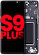 Oled Asamblare cu ramă Samsung Galaxy S9 Plus Aftermarket Plus Negru Miezul Nopții