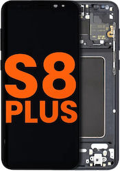 Oled Assembly Frame Samsung Galaxy S8 Plus Blemish Grade A Midnight Black