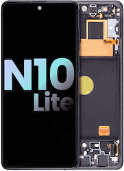 Oled Assembly cu ramă Samsung Galaxy Note 10 Lite Service Pack Aura Negru Oled Assembly cu ramă Samsung Galaxy Note 10 Lite Service Pack Aura Negru