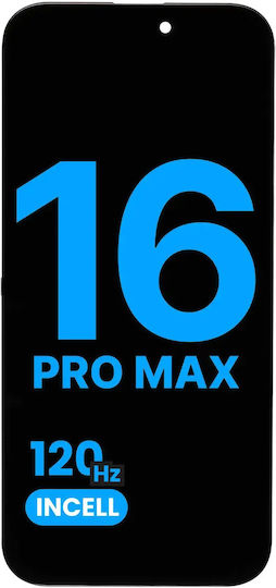 Lcd Assembly Iphone 16 Pro Max Aftermarket Aq7 Incell 120hz