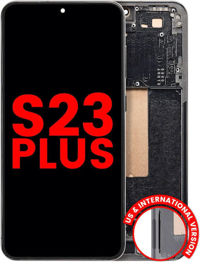 Oled Assembly Frame Samsung Galaxy S23 Plus Us & International Aftermarket Plus Green