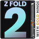 Вътрешен OLED модул с рамка Samsung Galaxy Z Fold 2 5G Service Pack US & International Мистик Черен Златен Пантa