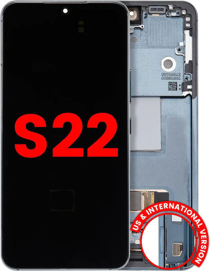 Oled Assembly Frame Samsung Galaxy S22 5g Us & International Aftermarket Plus Green