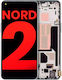 Oled Assembly Frame Oneplus Nord 2 5g Aftermarket Plus Blue Haze