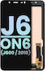 Oled Assembly Without Frame Samsung Galaxy J6 On6 J600 2018 Service Pack Black