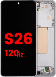 OLED Ersatzbildschirmrahmen Samsung Galaxy S26 5G Us & International Aftermarket Plus 120Hz Weiß OLED Ersatzbildschirmrahmen Samsung Galaxy S26 5G Us & International Aftermarket Plus 120Hz Weiß